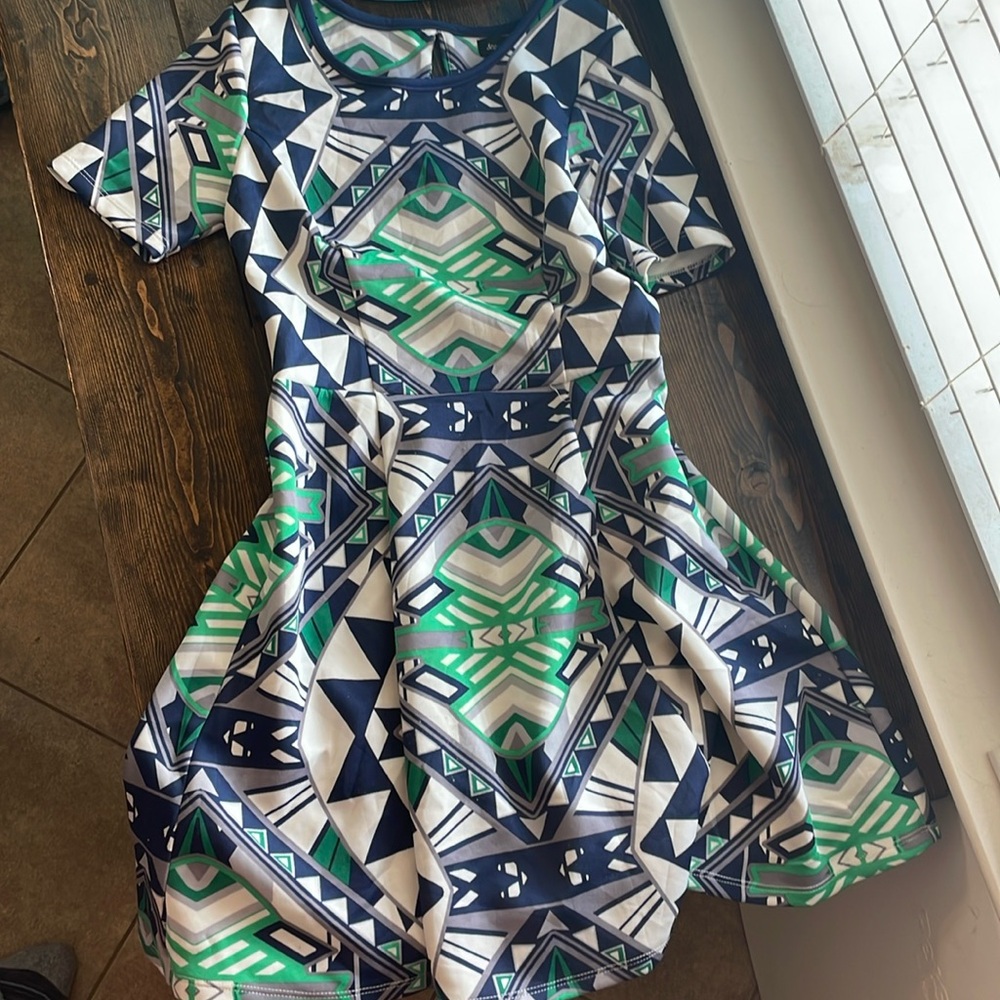 Sequin hearts dress size small
